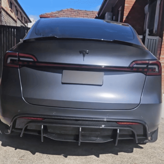 Tesla Model Y Rear Diffuser_Actual Vid
