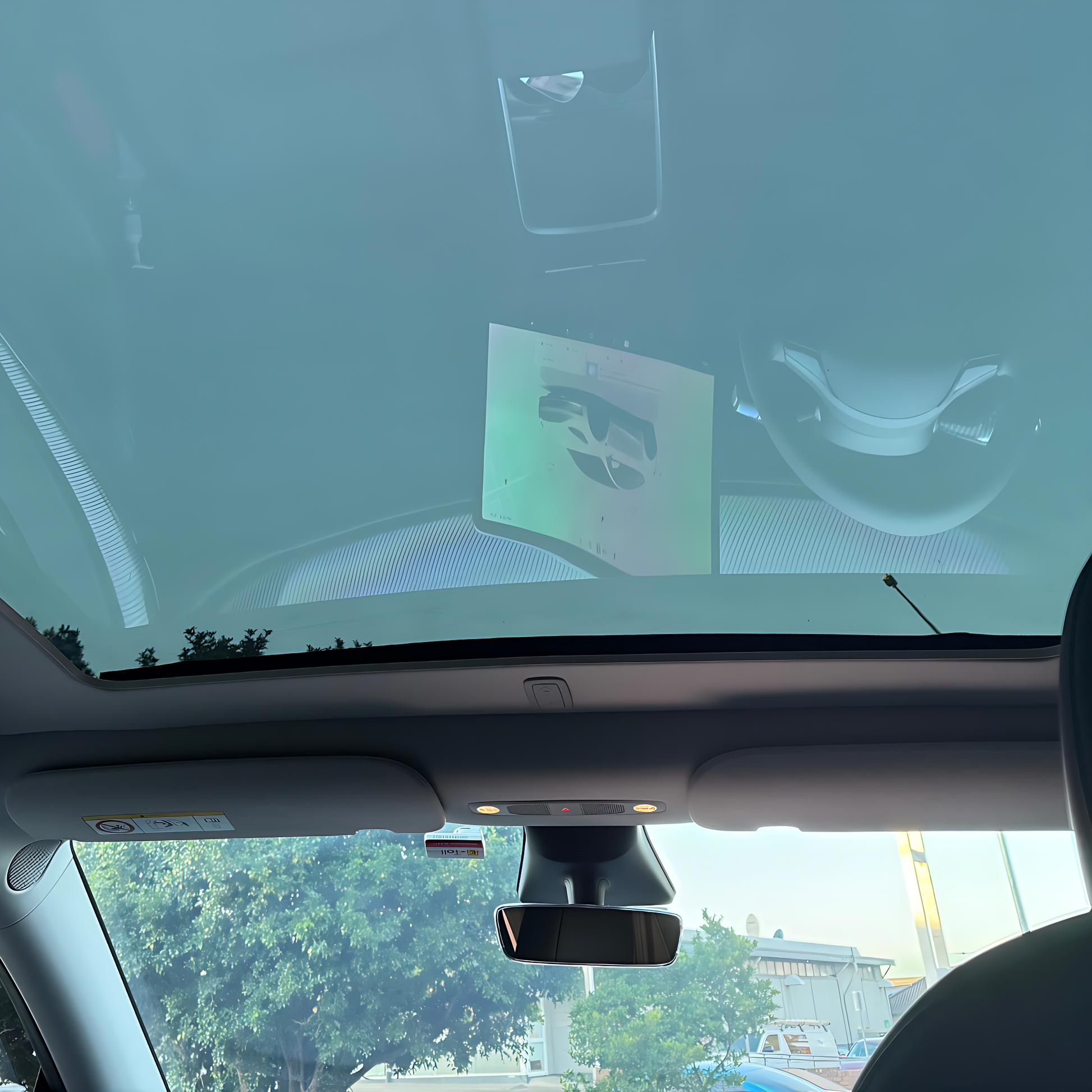 Retractable Tesla Model Y/JUNIPER electric Sunshade Sunroof