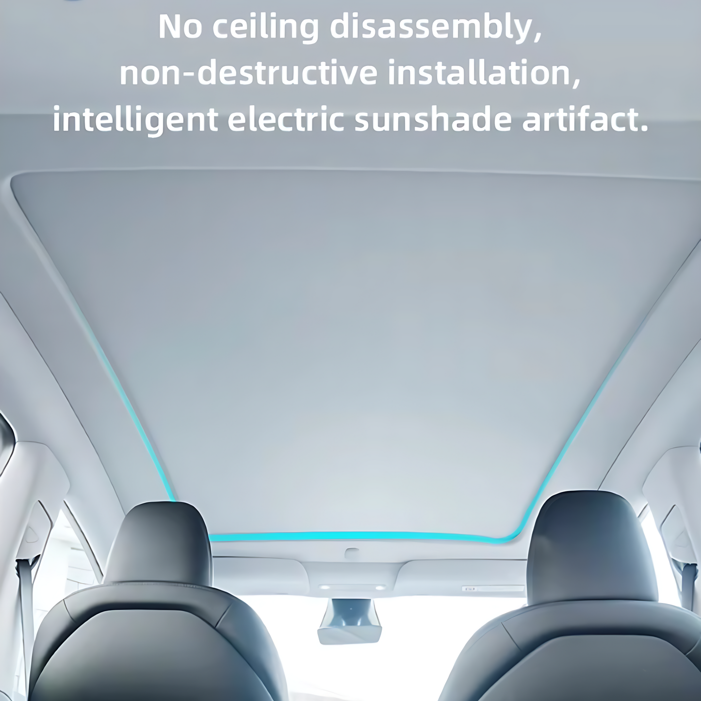 Tesla Model Y/JUNIPER Retractable electric Sunshade Sunroof