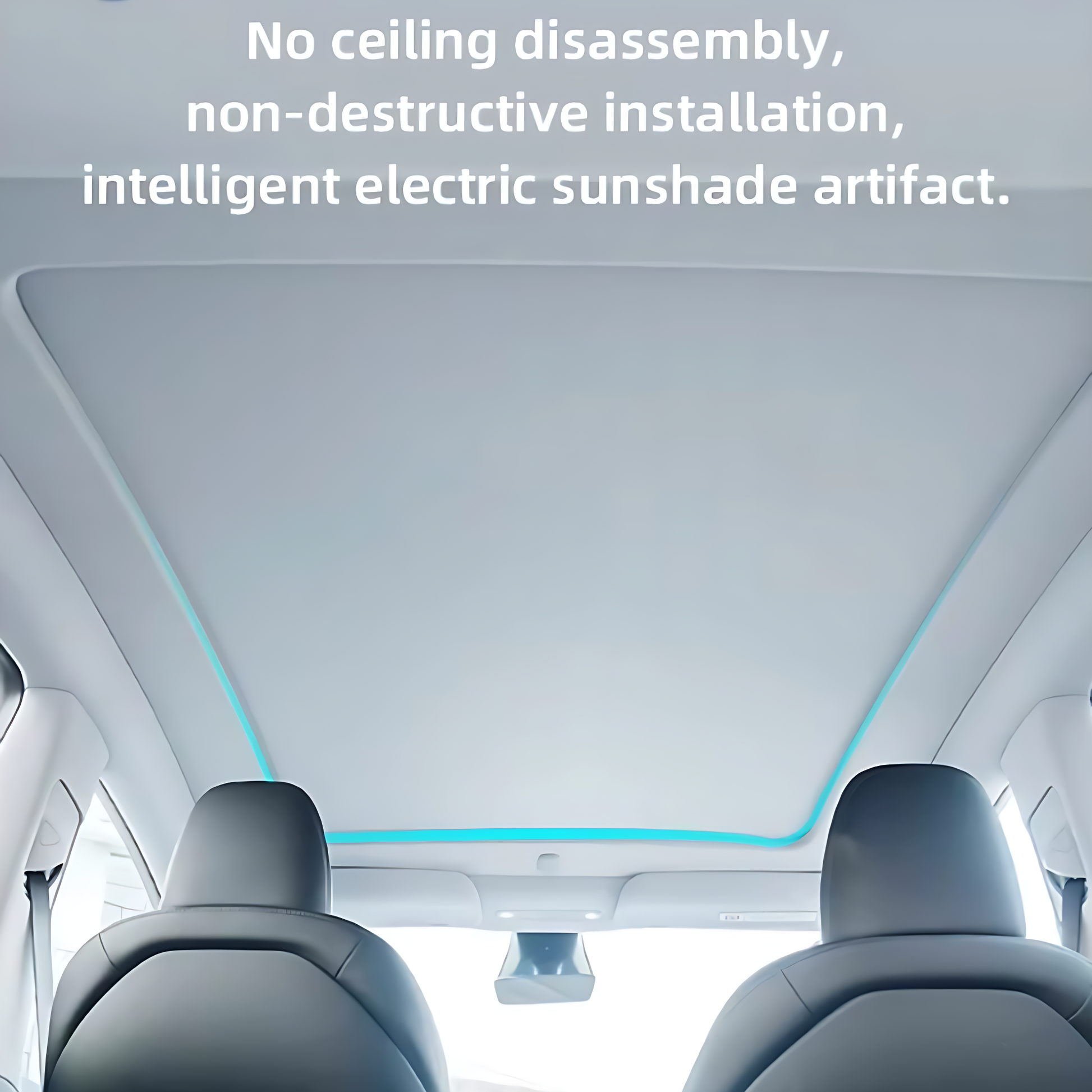 Tesla Model Y/JUNIPER Retractable electric Sunshade Sunroof