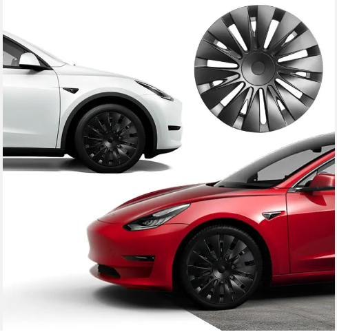 Tesla Model Y Wheel Covers_ compare