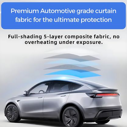Tesla Model Y/JUNIPER Retractable electric Sunshade Sunroof 