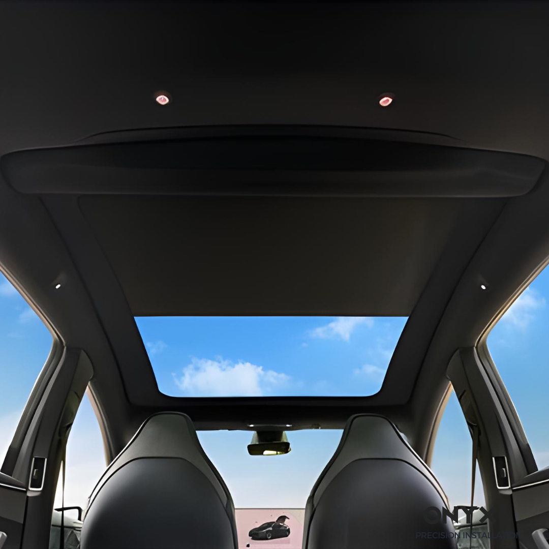 Tesla Model Y/Juniper/YL Electric Sunshade with Voice Command