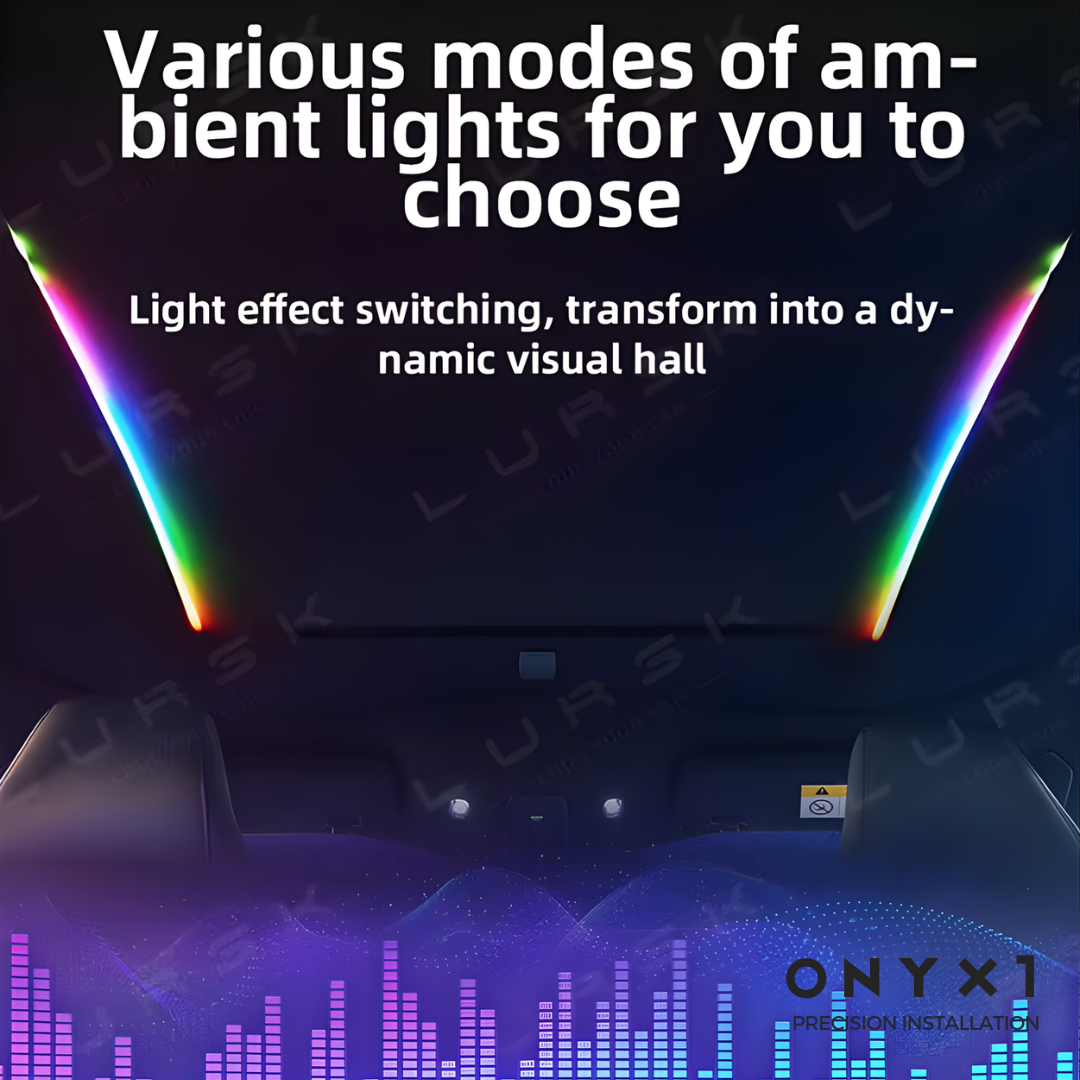 ONYX1 Rolls-Royce-Style Tesla Model Y / Juniper Starry Sky Electric Sunshade (2020 - 2025) + BONUS 365 Days extended Warranty + Complimentary Precision Installation OR Nationwide Delivery