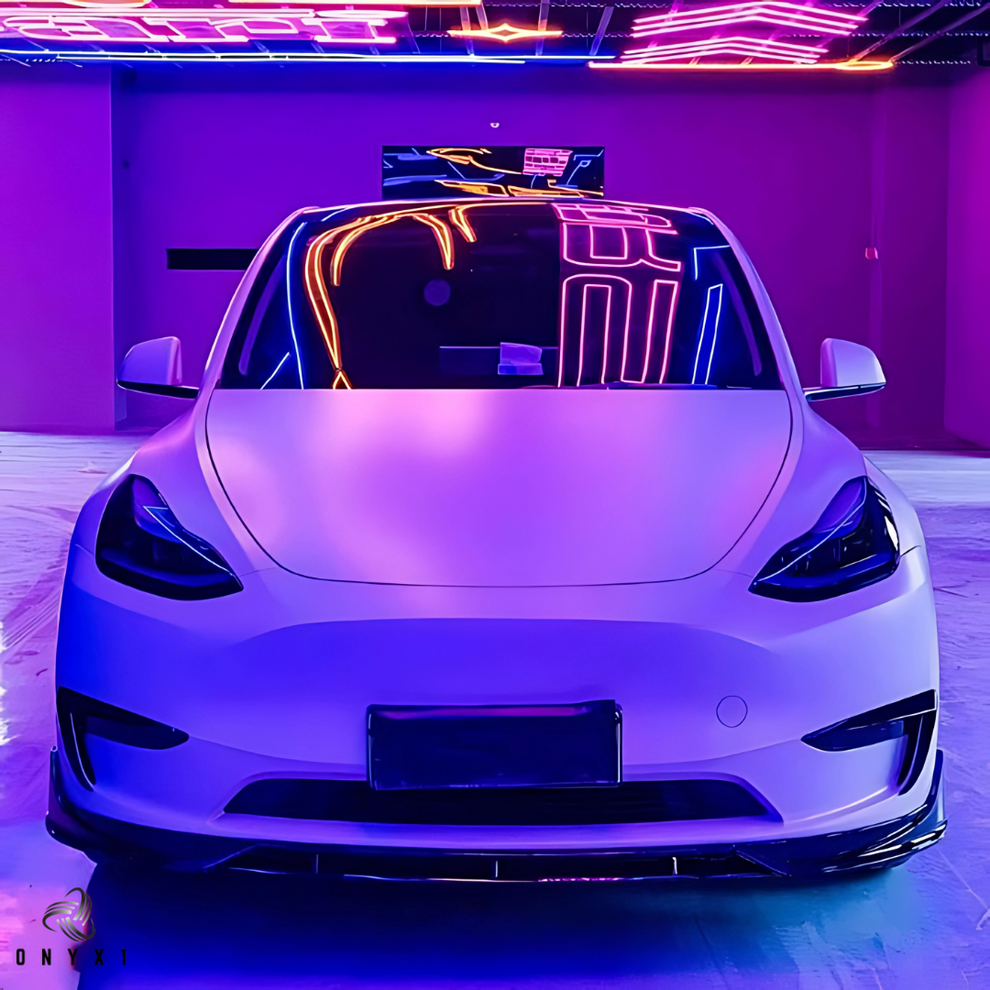Tesla Model Y Body Kit - Gloss black/Carbon Fiber - ONYX 1 Tesla ...
