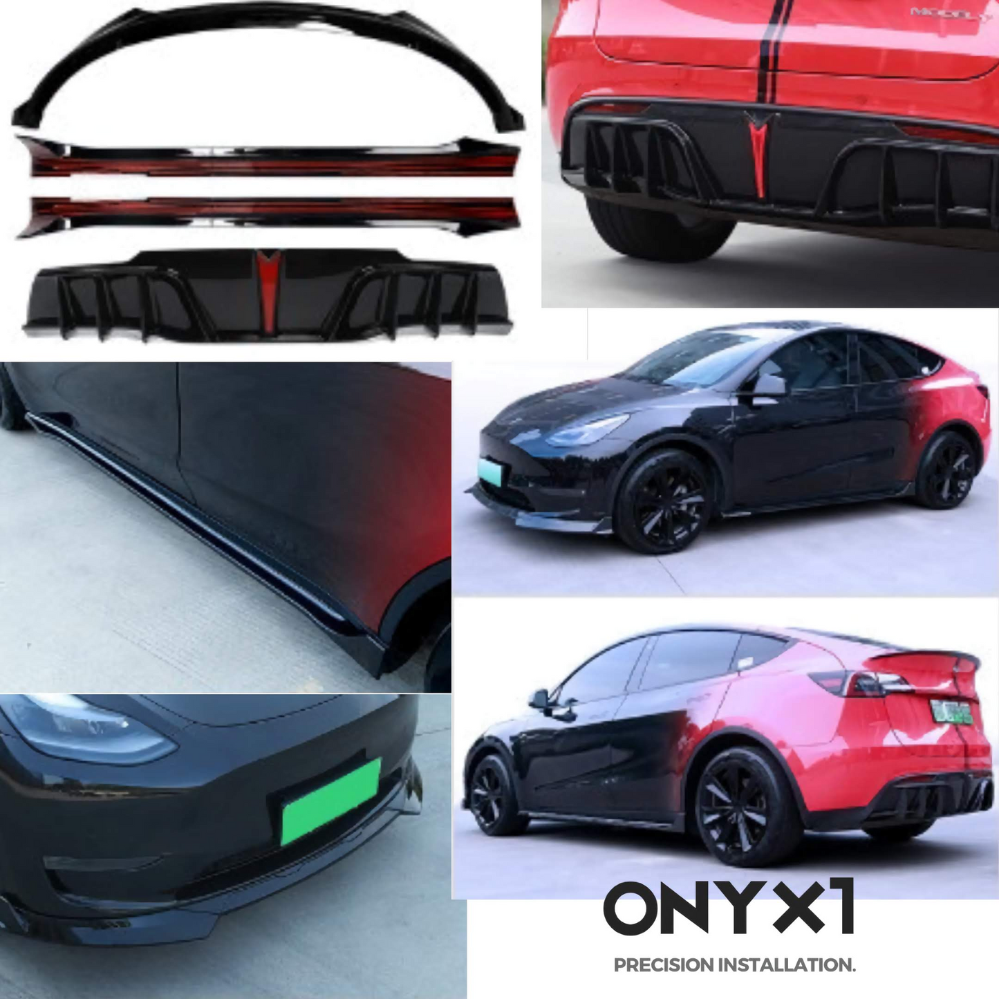 Tesla Model Y Rear Diffuser - Performance (Over Existing Diffuser)