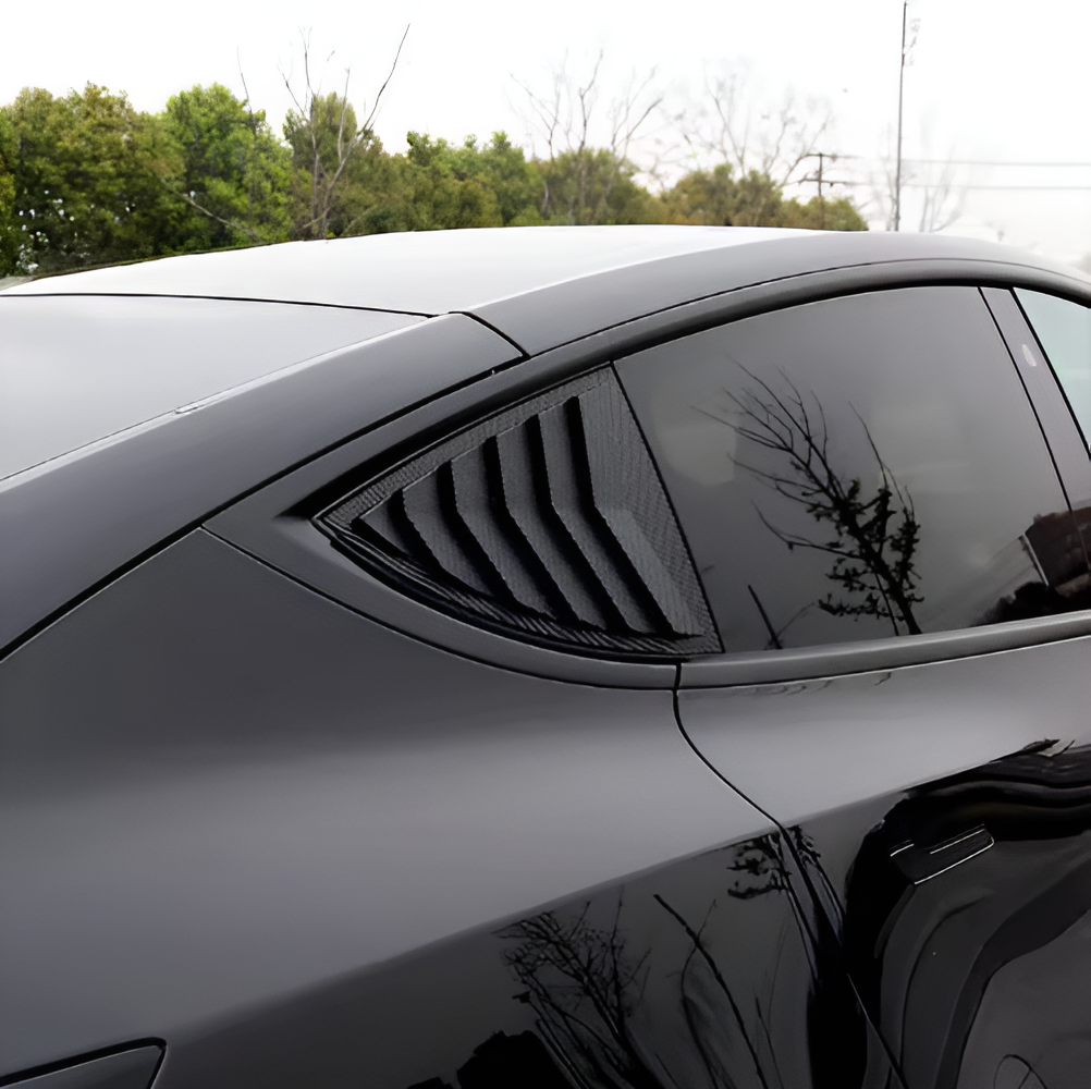 Tesla Model Y Rear Side Window Louvers