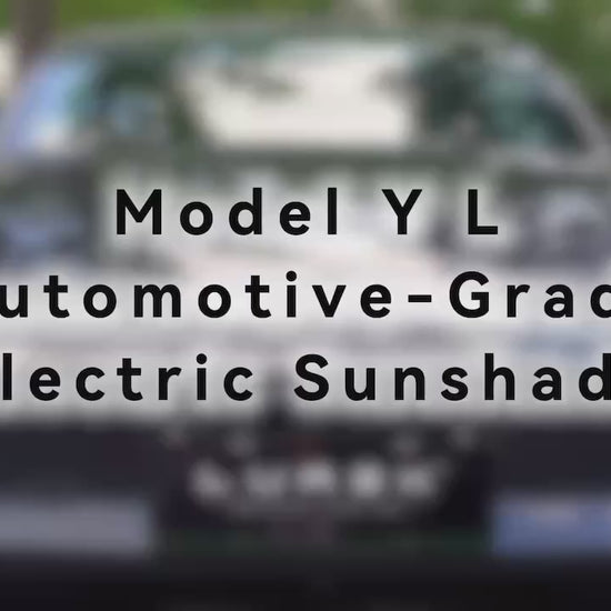 Tesla model y L electric sunshade